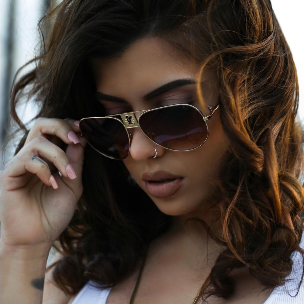 Matte Red or Antique Silver ❤️ Fly Calibers Shades - Picture 7 of 14
